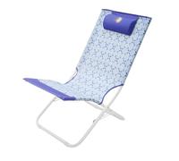 SUNNY STAR SPIAGGINA TOLOSA IN ACCIAIO 53x49x73cm CELESTE