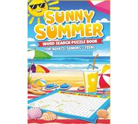 Sunny Summer Word Search Puzzle Book: Word Searches with Easy To Read Print about Sunny Summer, Hot Sun, Sunshine and More | 6x9 inches, 110 pages | ... Gifts for Vacations, Holidays and Free Times
