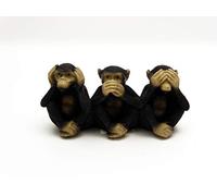 Sunny toys 12703 - Scimmie in poliresina Saggezza Indiana di Circa 14 cm