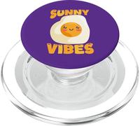 Sunny Vibes Cute Egg Face Summer PopSockets PopGrip per MagSafe