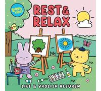 Sunny vibes - Rest & relax: Lief en vrolijk kleuren (Tascabile)
