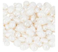 SUNNYCLUE 1 Scatola 43~45 Pezzi 5.5~6.5 mm Perle d'Acqua Dolce Perline Perle Naturali Acqua Dolce Coltivata Ovale Forma di Riso Perline Bianche Barocche per Creazione di Gioielli Forniture di Perline