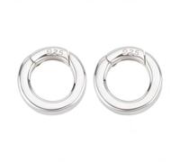 SUNNYCLUE 1 scatola 925 Collana In Argento Sterling Clip per Anello Anelli per Cancello A Molla Chiusure per O-Ring A Molla Bracciale Collana Accorciatore Chiusura Moschettone Clip A Scatto O Anelli p