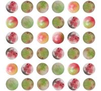 SUNNYCLUE 1 Scatola da Circa 45 Pezzi da 8mm di Perle di Giada Naturale Perle di Pietre Preziose Lisce Perle di Giada Persiana di Corlega CHISaro Piccole Sfere Rotonde di Pietra Distanziatori Sciolti