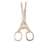 SUNNYCLUE Forbici Da Cucito Da Ricamo Da 5.5 pollice Forbici Da Torre Eiffel Europee Vintage In Acciaio Inossidabile per Taglio di Tessuti e Carta Infilatura Artigianale Uso Quotidiano per Uso