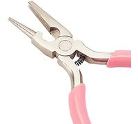 SUNNYCLUE Pinze Concave e Tonde da 4.9 Pollice Pinze per Gioielli Pinze per Anelli di Filo Mini Pinze di Precisione Strumenti per Piegare Fili per Progetti di Hobby di Creazione di Gioielli