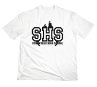 Sunnydale T-Shirt High Scuola Buffy The Vampire Cacciatrice Logo Fan Camp Hunter