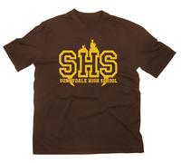 Sunnydale T-Shirt High Scuola Buffy The Vampire Cacciatrice Logo Fan Camp Hunter
