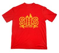 Sunnydale T-Shirt High Scuola Buffy The Vampire Cacciatrice Logo Fan Camp Hunter