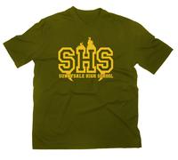 Sunnydale T-Shirt High Scuola Buffy The Vampire Cacciatrice Logo Fan Camp Hunter
