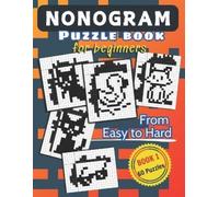 SunnyImagination Publishing Nonogram Puzzle Book for Beginners (Tascabile)