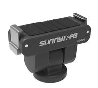 Sunnylife Dual-Direction Magnetic Mount W1/4 Adattatore a vite per DJI OSMO NANO/Action 6 Magnetico regolabile a 180