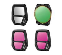Sunnylife Set 4 Filtri Obiettivo MCUV, CPL, ND32, ND64 per DJI AIR 3S