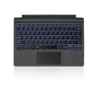 Sunnymark Tastiera Surface Pro 7, tastiera wireless retroilluminata a 7 colori per Microsoft SurfacePro 7+/6/5/4/3, design ultra sottile con forte attacco magnetico