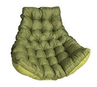 sunnypillow Cuscino per Poltrona Sospesa - Imbottitura per Altalena in Rattan - Cuscino per Cesto Sospeso, Spessore 13 cm, Resistente ai Raggi UV, Impermeabile, per Interni ed Esterni - Verde