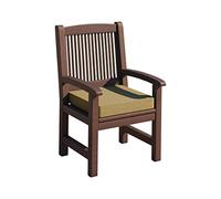 sunnypillow Cuscino per Sedia da Giardino 40 x 40 x 5cm - Spessore 5 cm - Rivestimento Rimovibile, Cuscino per Panca - Resistente e Ideale per Uso Esterno in Giardino, Terrazza, Balcone - Beige