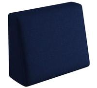 sunnypillow Cuscino-schienale laterale 60 x 40 cm Cuscini per divano in pallet per casa e giardino - fodere asportabile e lavabile - Spalliera per Bancali, Interno/Esterno, schiuma fredda - blu
