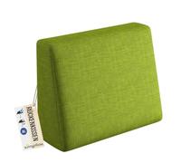 sunnypillow Cuscino-schienale laterale 60 x 40 x 20 cm Cuscini per divano in pallet per casa e giardino - impermeabile e resistente ai raggi UV - Interno/Esterno, schiuma fredda - verde