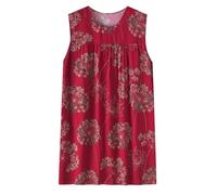 Sunnyuk Camicia da Notte Donna Estiva Camicia da Notte Corta Taglie Forti Sottoveste Cotone Curvy Vestaglia Sposa Estiva Sexy Pigiama Pizzo Senza Maniche Vestiti per Casa