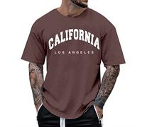 Sunnyuk Maglie Uomo Manica Corta - Manica Corta Estiva Ampia Comoda Basic Elegante Trendy per Fitness - Design Moderno, Taglia Generosa, Materiale Breathable