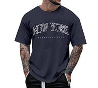 Sunnyuk Maglietta Uomo - Manica Corta Estiva Ampia Comoda Basic Elegante Trendy per Fitness - Design Moderno, Taglia Generosa, Materiale Breathable