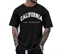 Sunnyuk Magliette Maniche Corte Uomo - Manica Corta Estiva Ampia Comoda Basic Elegante Trendy per Fitness - Design Moderno, Taglia Generosa, Materiale Breathable