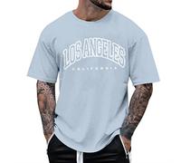 Sunnyuk t Shirt Cotone Uomo - Manica Corta Estiva Ampia Comoda Basic Elegante Trendy per Fitness - Design Moderno, Taglia Generosa, Materiale Breathable