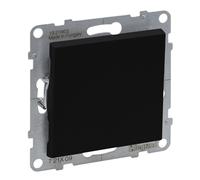 SUNO 2 MODULI NERO PULSANTE 1X MORSETTI A MOLLA SUNO2 721409