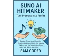 Suno AI Hitmaker: Turn Prompts into Profits: Create, Brand, and Monetize Studio-Quality AI Music for Spotify, TikTok, and YouTube Using Suno, Udio, and Next-Gen Tools