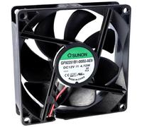Sunon GE92252B1-000U-AE9 Ventola assiale 24 V/DC 127.39 m³/h (L x L x A) 25 x