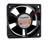 SUNON Ventola 60mm 60x60x25 KDE1206PTS3 12V DC Air Fan 1,1W 6cm 2 Fili (+/-) Raffreddamento 60 mm x 25 mm