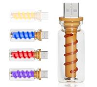 SUNOYA 4 lampade da notte automotive, plug-in, luci decorative per auto retrò, 5 V, luci per auto, mini USB, illuminazione interna per nostalgia e retrò in casa, bar