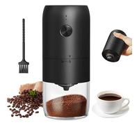 SUNOYA Macinacaffè Elettrico Portatile con Nucleo in Ceramica, Macinacaffè Elettrico con Grado di Macinatura Regolabile per Espresso, Filtro a Mano, French Press