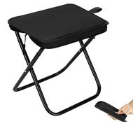 SUNOYA Sgabello da campeggio, pieghevole, portatile, pieghevole, mini sgabello pieghevole, per escursioni, pesca, giardinaggio