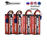 SUNPADOW 2S 3S 4S Lipo Batteria per 6400mAh 7.4V 11.1 EC5 Spina 100C per RC Auto Aereo DJI Camion Carro Armato Buggy Barca Da Corsa Modelli 2 pezzi 6400-2S100C-T-2pcs