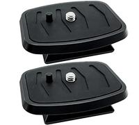 Sunpak 35 mm Treppiede con Piastra a Sgancio Rapido e Adattatore per Montaggio su Treppiede, Ricambio per Fotocamera a Rilascio QR, Compatibile con Quantaray Slik Walmart