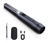 SUNPOW Metal Detector Pinpointer Ricaricabile - Sunpow Metal Detector Professionale 800mAh (15H) - Cercametalli Portatile Impermeabile IP68 - Rilevamento 360° Alta Sensibilità - NXGD02