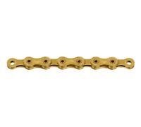 SunRace 12 Speed Ti-Nitride Hollow Pin Gold Chain (CN12H) (boxed)