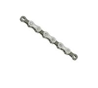 SunRace Catena CN10A 10V 116 Maglie compatibile con Shimano/Sram Argento/Grigio