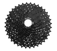 SunRace Csms1, Cassetta Unisex -Adulto, Nero, 11-36 Tooth