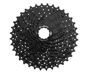 SunRace Csms1, Cassetta Unisex -Adulto, Nero, 11-36 Tooth