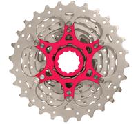 SunRace CSRX0 10-speed road bike cassette gradation 11-32 TAU Silver