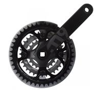 SunRace FCM914 Guarnitura 175x44/32/22 Quadrato Taper Nero/Argento