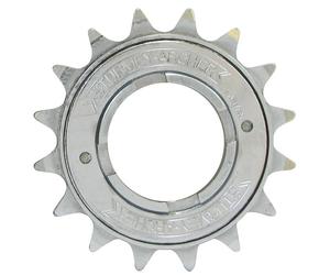 SunRace Freilauf-Ritzel 1/2×1/8' 13/14/15/16/17/18 Zähne (mit Gewinde) Argent