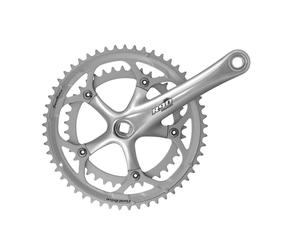 SUNRACE Guarnitura 2x9V - COMPACT - Pedivella 170mm Perno Quadro BCD 110mm