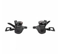 SunRace HB DLM403 Coppia Comandi Cambio Trigger 3x7v Nera