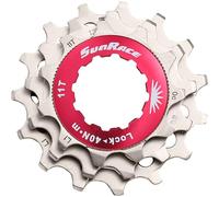 SunRace Kit ghiera e 3 pignoni MTB 10V 11-13-15 denti Argento Compatibile Shimano/Sram HG