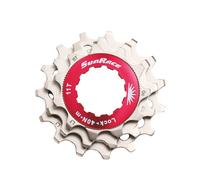 SUNRACE KIT GHIERA E PIGNONI 12 VELOCITÀ HG MTB 11-13-15 DENTI ARGENTO SH11