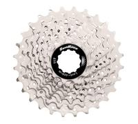 SunRace MS, Ruota Libera 10V Unisex Adulto, Argento/Nero, 11-32D