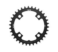 SunRace MX, Corona Singola BCD 96 mm Unisex Adulto 38D Nero